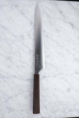 Hatsukokoro Hayabusa Aogami Super 270mm Sujihiki