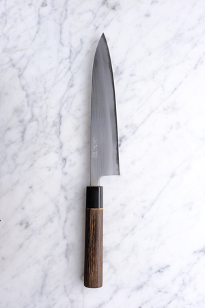 Wakui Kinjiro Migaki Aogami 2 - 210mm Gyuto