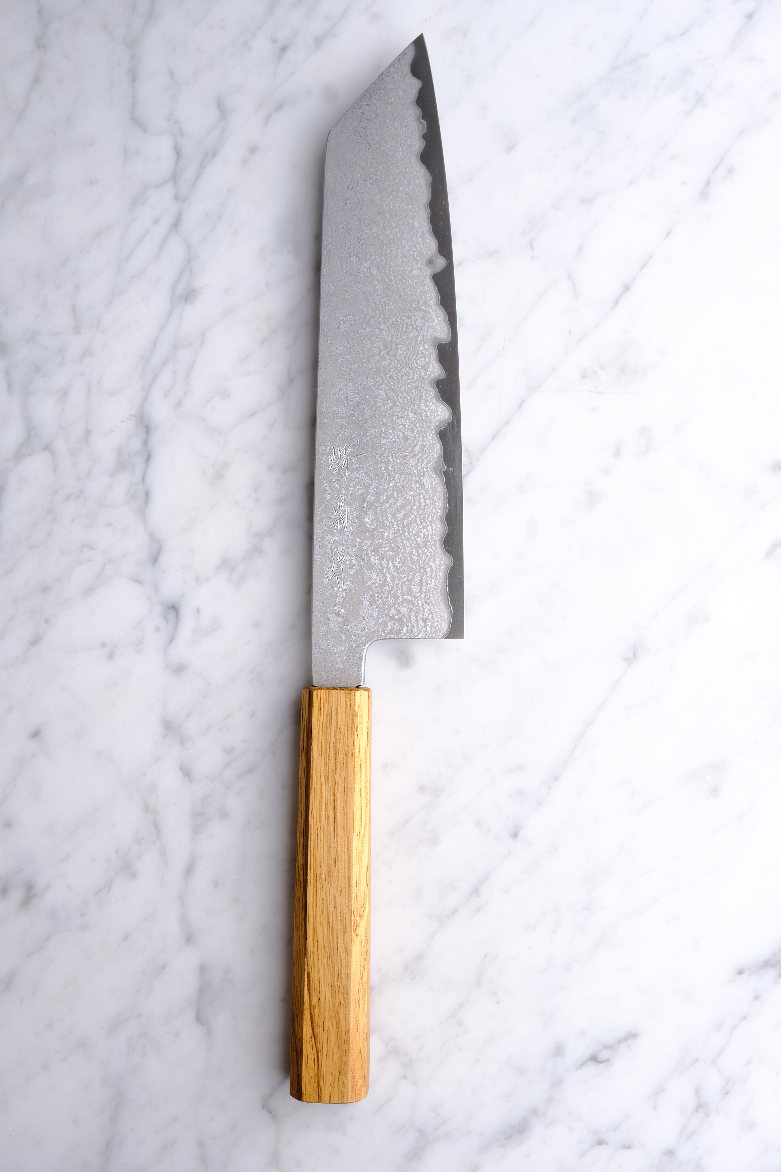 Sakai Kikumori Yogiri Aogami Super - 225 mm Kiritsuke Gyuto