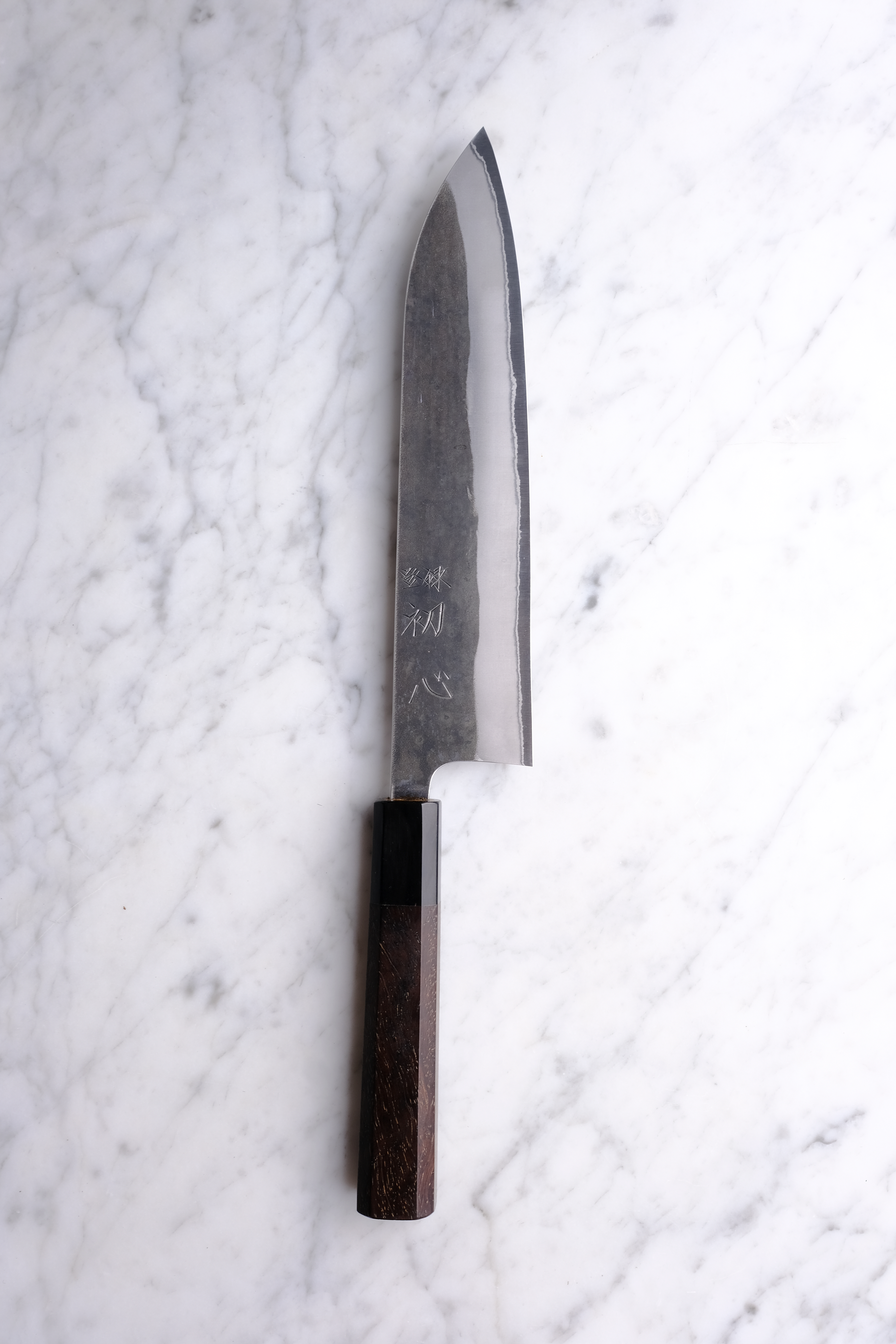 Hatsukokoro Kurokaze 210 mm Gyuto - Shirogami #2