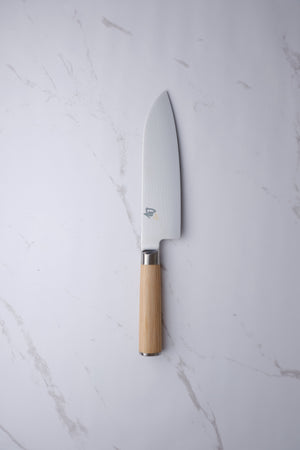 Shun Classic 180mm Santoku - White 