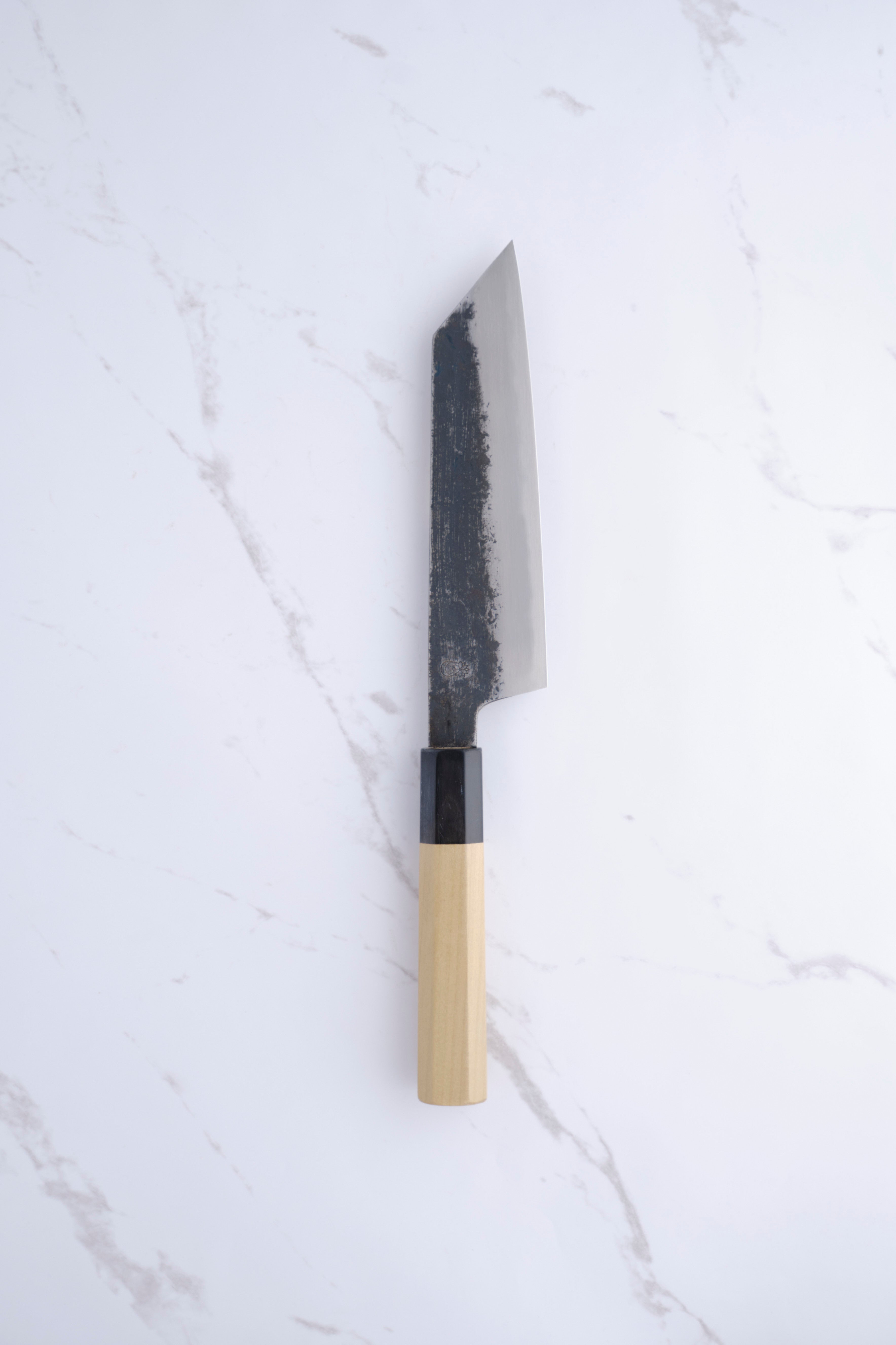 Sakai Kikumori Kikuzuki KU White 2 Bunka 180mm.